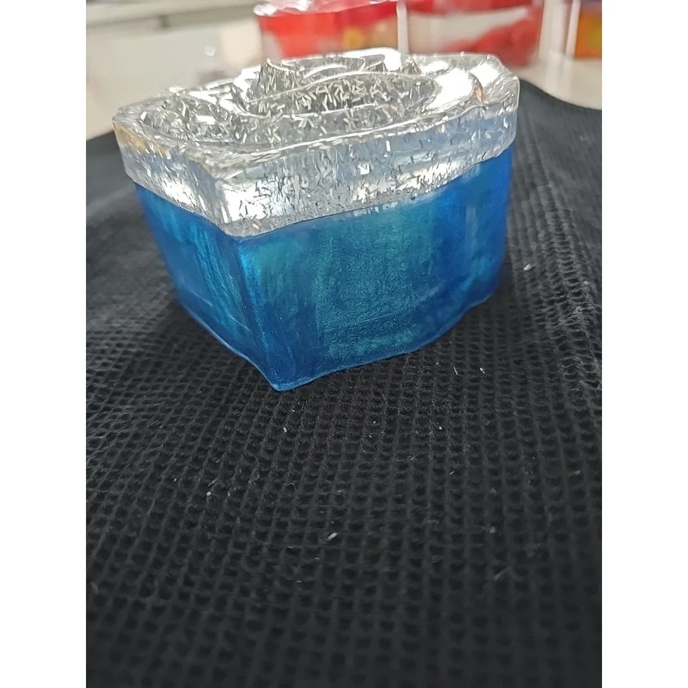 Handmade Resin‎ Heart Shaped Box Valentines Gift Decoration  700